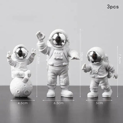 Astronaut and Moon Home Decor Set  | ADIAMANT FINDS