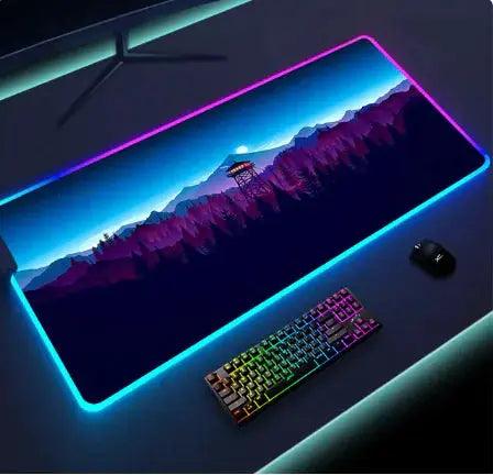 Luminous LED Lighting Mouse Pad  | ADIAMANT FINDS