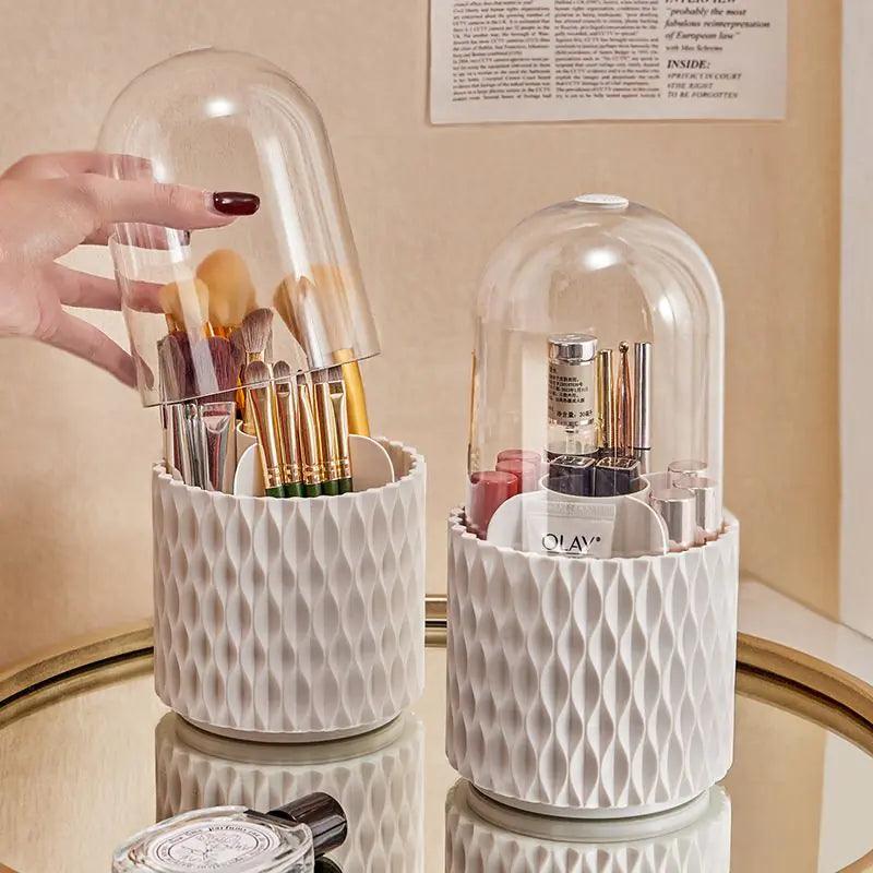 Rotating Makeup Brush Storage - ADIAMANT FINDS