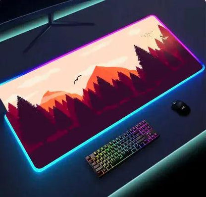 Luminous LED Lighting Mouse Pad  | ADIAMANT FINDS