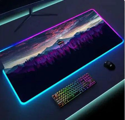 Luminous LED Lighting Mouse Pad  | ADIAMANT FINDS