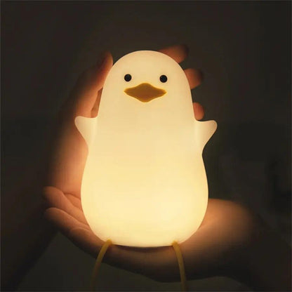 Cute Duck Bedside Night Lamp ADIAMANT FINDS