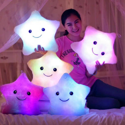 Luminous Soft Stuffed Plush Pillow ADIAMANT FINDS