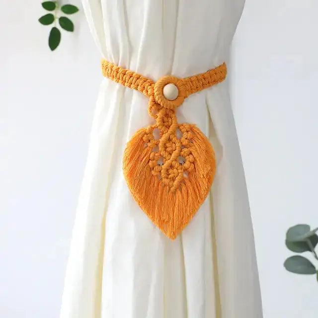 Macrame Room Decoration Curtain Tieback Rope  | ADIAMANT FINDS