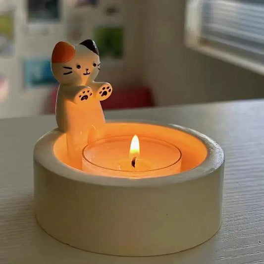 Kitten Paws Tea-light Candle Holder - ADIAMANT FINDS