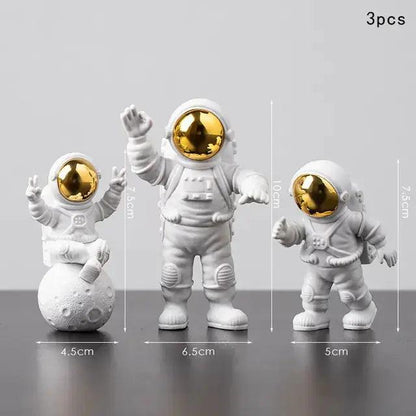 Astronaut and Moon Home Decor Set  | ADIAMANT FINDS