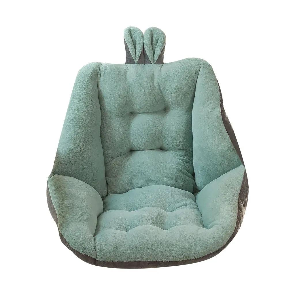 Thick Winter Plush Cushion Backrest Chair Seat ADIAMANT FINDS