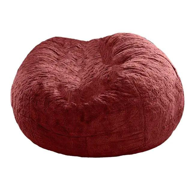 Giant Fluffy Fur Bean Bag - ADIAMANT FINDS