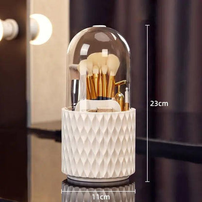 Rotating Makeup Brush Storage - ADIAMANT FINDS