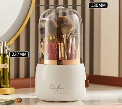 Rotating Makeup Brush Storage - ADIAMANT FINDS