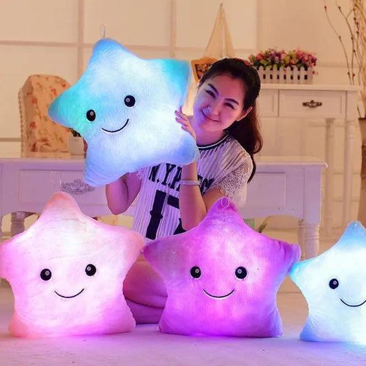 Luminous Soft Stuffed Plush Pillow ADIAMANT FINDS