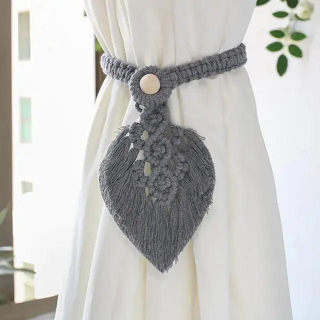 Macrame Room Decoration Curtain Tieback Rope  | ADIAMANT FINDS