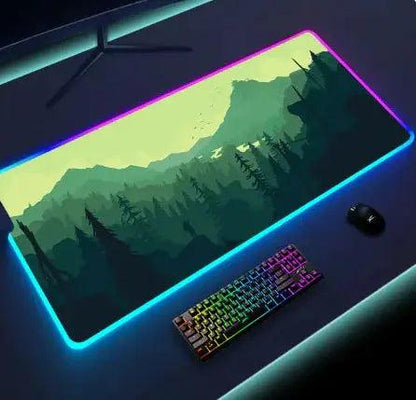 Luminous LED Lighting Mouse Pad  | ADIAMANT FINDS