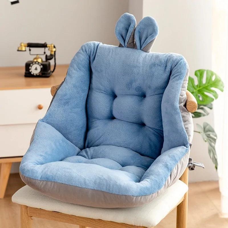 Thick Winter Plush Cushion Backrest Chair Seat ADIAMANT FINDS