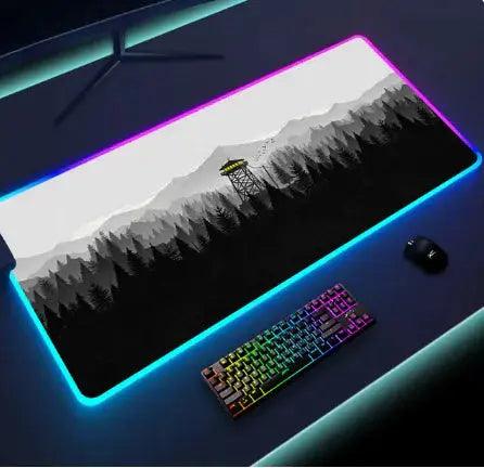 Luminous LED Lighting Mouse Pad  | ADIAMANT FINDS