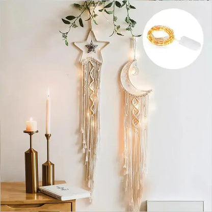 Angel Wings Woven Hanging DÃ©cor VELVET VOGUE