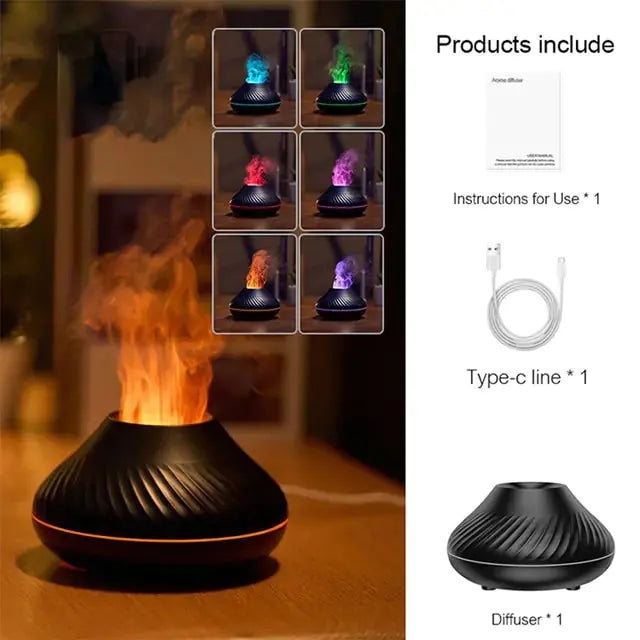 REUP Volcanic Flame Diffuser VELVET VOGUE