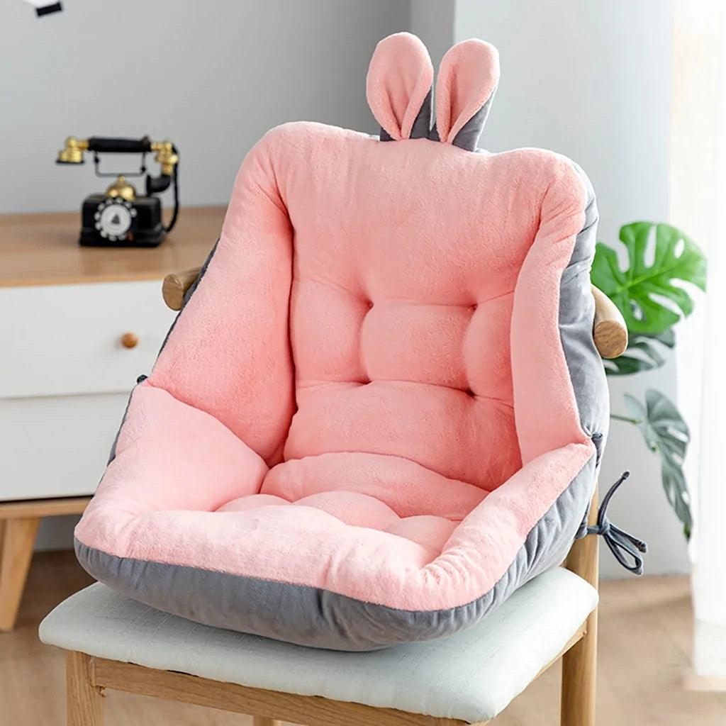 Thick Winter Plush Cushion Backrest Chair Seat ADIAMANT FINDS