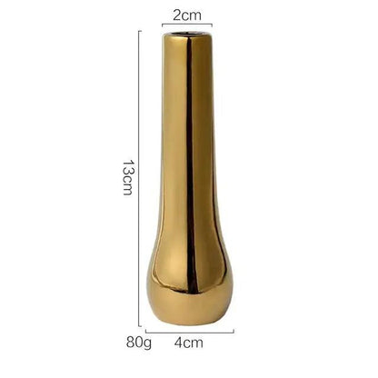 Luxury Plated Gold Vase  | ADIAMANT FINDS