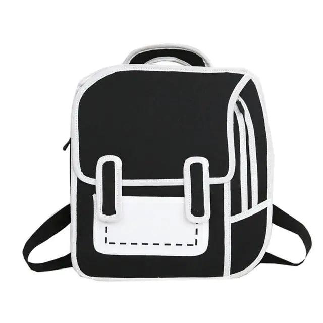 Fashion Unisex Cute Comic Bookbag