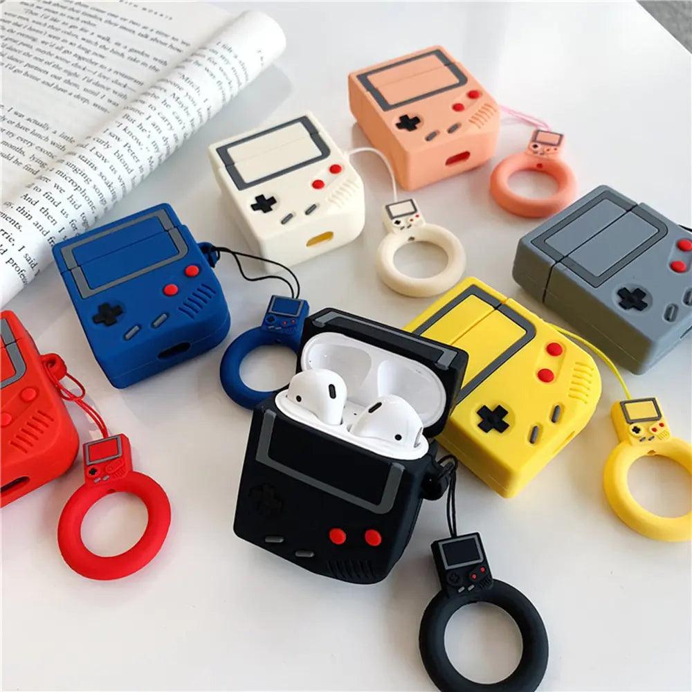 Luxury Cute 3D Gameboy Protector Earphone Case ADIAMANT FINDS