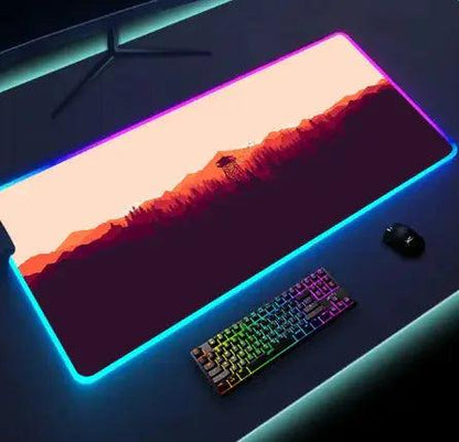 Luminous LED Lighting Mouse Pad  | ADIAMANT FINDS