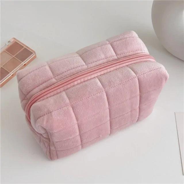 Fur Makeup Bag - ADIAMANT FINDS