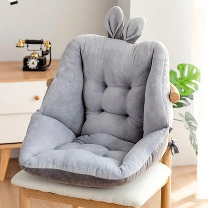 Thick Winter Plush Cushion Backrest Chair Seat ADIAMANT FINDS