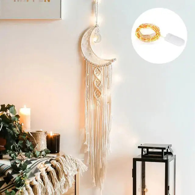 Angel Wings Woven Hanging DÃ©cor VELVET VOGUE