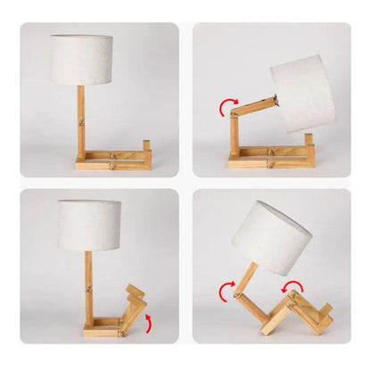 Table Lamp Robot Shape ADIAMANT FINDS