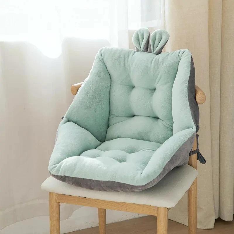 Thick Winter Plush Cushion Backrest Chair Seat ADIAMANT FINDS