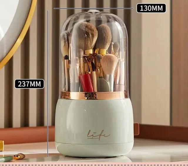 Rotating Makeup Brush Storage - ADIAMANT FINDS