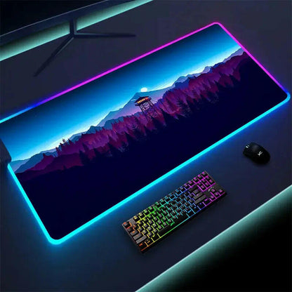 Luminous LED Lighting Mouse Pad  | ADIAMANT FINDS