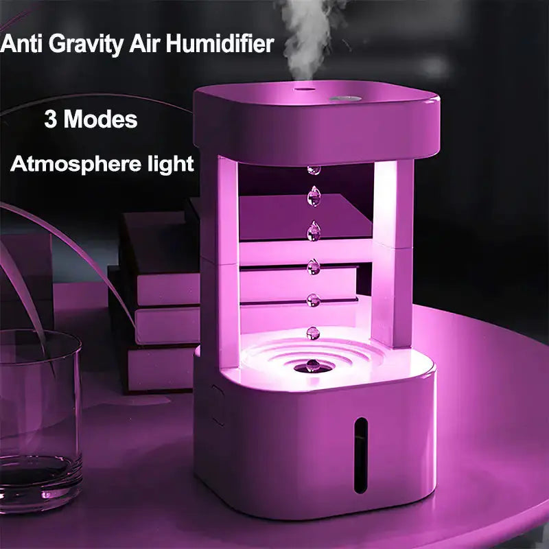 Anti-gravity Water Drop Humidifier and Air purifier VELVET VOGUE