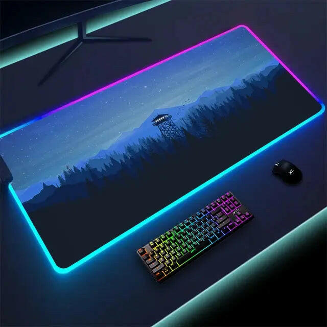 Luminous LED Lighting Mouse Pad  | ADIAMANT FINDS