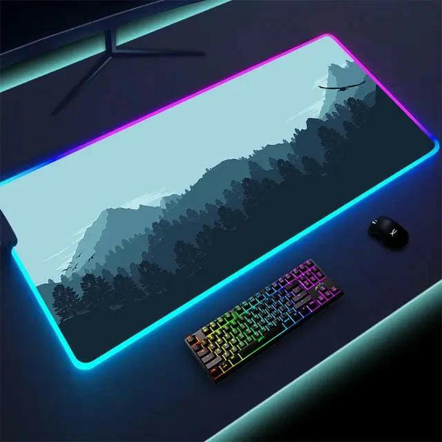 Luminous LED Lighting Mouse Pad  | ADIAMANT FINDS