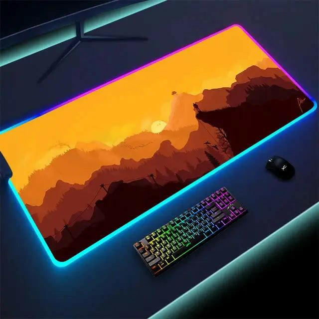 Luminous LED Lighting Mouse Pad  | ADIAMANT FINDS