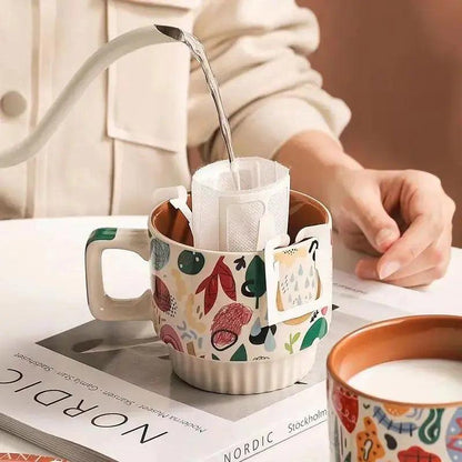 DIY Hand-Painted Ceramic Mug  | ADIAMANT FINDS