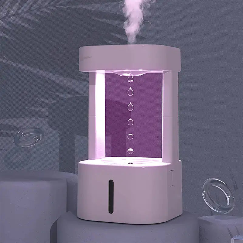 Anti-gravity Water Drop Humidifier and Air purifier VELVET VOGUE