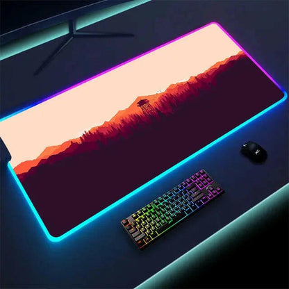 Luminous LED Lighting Mouse Pad  | ADIAMANT FINDS