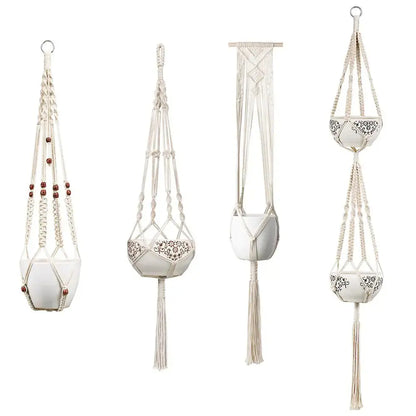 Macrame Plant Hangers VELVET VOGUE