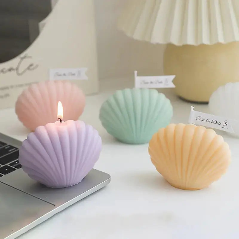 Shell Scented Aromatherapy Candles VELVET VOGUE