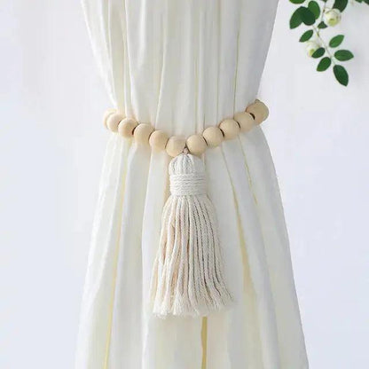 Macrame Room Decoration Curtain Tieback Rope  | ADIAMANT FINDS