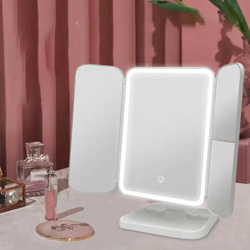 Smart Tri LED Makeup Mirror  | ADIAMANT FINDS