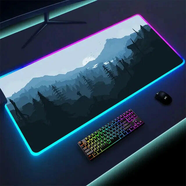 Luminous LED Lighting Mouse Pad  | ADIAMANT FINDS