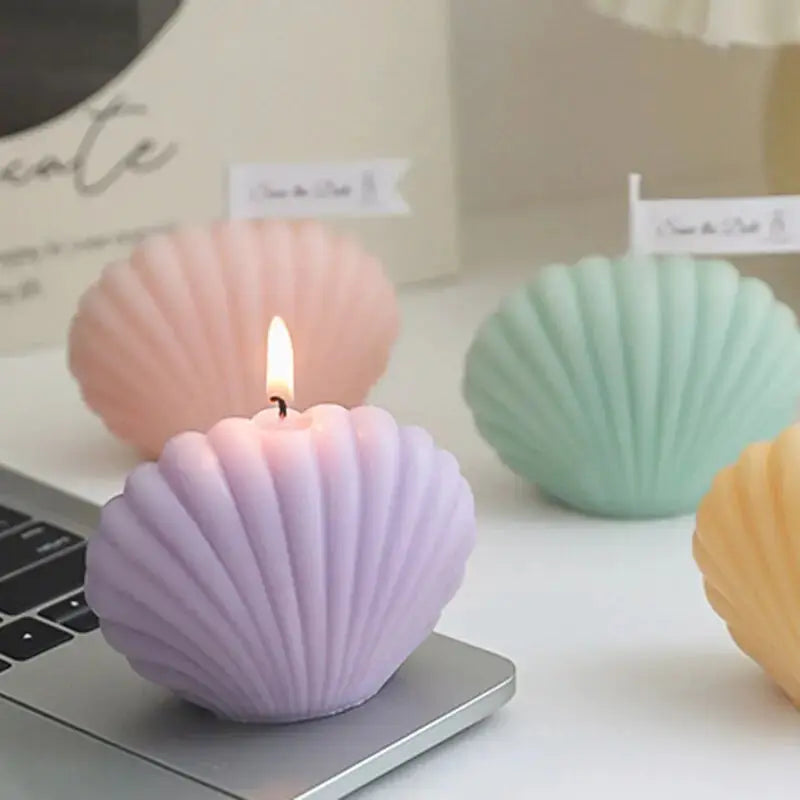 Shell Scented Aromatherapy Candles VELVET VOGUE