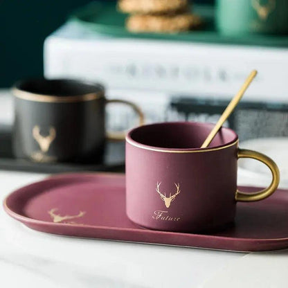 Coffee Cups Set European Style  | ADIAMANT FINDS