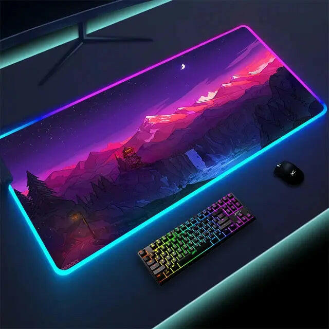 Luminous LED Lighting Mouse Pad  | ADIAMANT FINDS