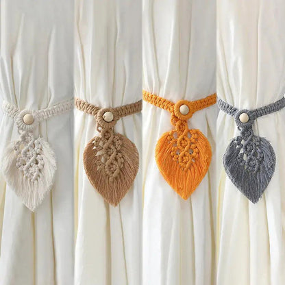 Macrame Room Decoration Curtain Tieback Rope  | ADIAMANT FINDS