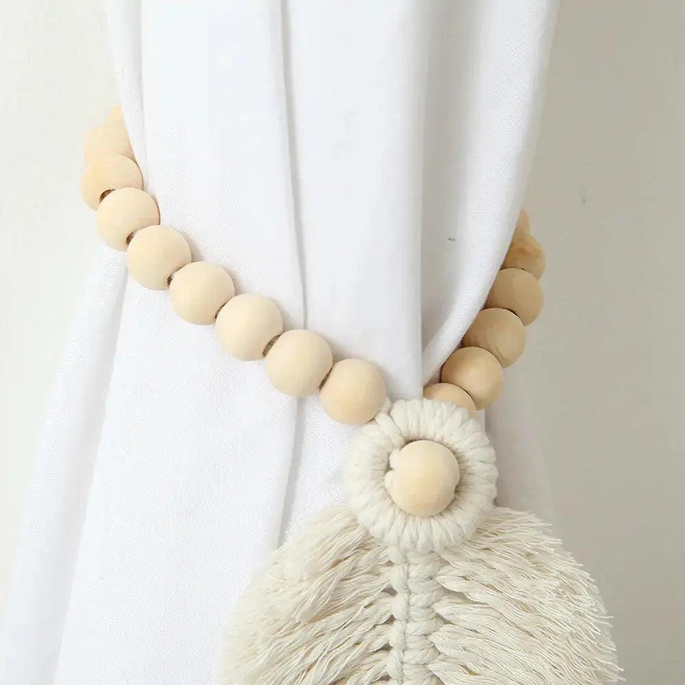 Macrame Room Decoration Curtain Tieback Rope  | ADIAMANT FINDS